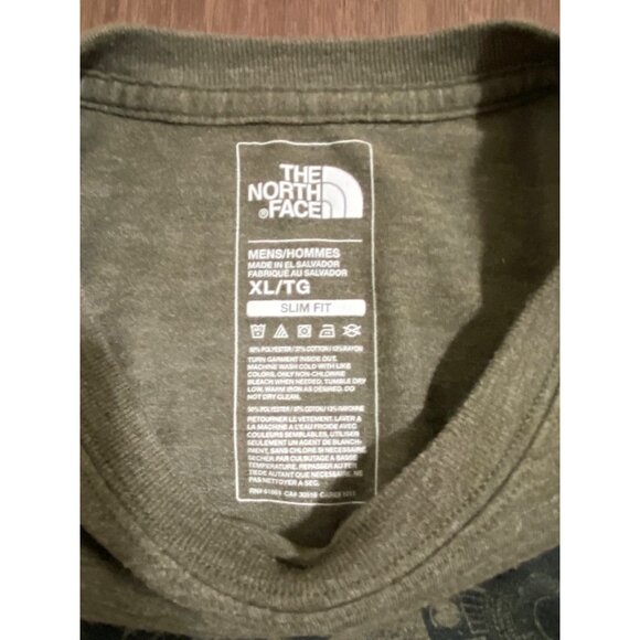 The North Face Men's T Shirt Sz XL Slim Fit Never Stop Exploring Casual Outdoor - Picture 7 of 9